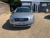 Used Audi TT 225 HP (165 kW) 2003 Silver Coupe
