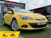 Usado Vauxhall Astra GTC SRi 165 HP (121 kW) 2016 Amarelo Citadino