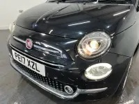 Gebraucht Fiat 500 Lounge 69 PS (50 kW) 2017 Schwarz Kleinwagen