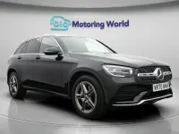Used Mercedes GLC220 AMG line 194 HP (142 kW) 2021 Black Estate