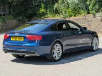 Used Audi A5 Sportback S-Line 2016 Blue Hatchback