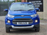 Used Ford Ecosport Titanium 2015 Blue SUV