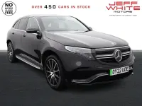 Used Mercedes EQC400 AMG line 300 kW (408 HP) 2022 Black SUV