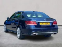 Used Mercedes E220 AMG 2014 Blue Sedan