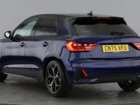 Used Audi A1 Sportback Black Edition 114 HP (83 kW) 2025 Blue Hatchback