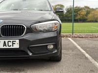 Used BMW 118 Impressive 2017 Black Hatchback