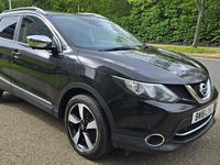 Used Nissan Qashqai N-Connecta 115 HP (84 kW) 2016 Black SUV
