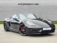 Used Porsche 718 2021 Jet black metallic Cabriolet