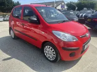Used Hyundai i10 Classic 77 HP (56 kW) 2009 Red Hatchback