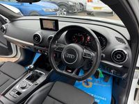 Used Audi A3 Sportback S-Line 122 HP (89 kW) 2014 White Hatchback