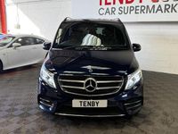 Used Mercedes V250 AMG line 190 HP (139 kW) 2018 Blue MPV