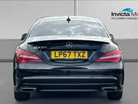 Begagnad Mercedes CLA180 AMG line 122 HK (89 kW) 2018 Svart Sedan