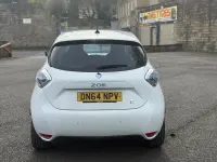 Used Renault Zoe Dynamique 64 kW (88 HP) 2014 White Hatchback