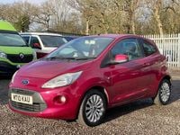 Used Ford Ka Zetec 69 HP (50 kW) 2010 Red Hatchback