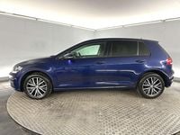 Used VW Golf VII SE 110 HP (80 kW) 2018 Blue Hatchback