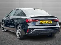 Begagnad Audi A3 Black Edition 150 HK (110 kW) 2025 Svart Sedan