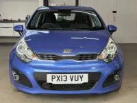 Used Kia Rio 84 HP (61 kW) 2013 Blue Hatchback
