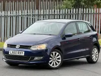 Used VW Polo SEL 85 HP (62 kW) 2010 Blue Hatchback