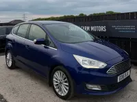Used Ford C-MAX Titanium 120 HP (88 kW) 2016 Blue MPV