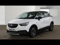 Used Vauxhall Crossland X Elite 83 HP (61 kW) 2019 White SUV