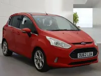 Used Ford B-MAX Titanium 105 HP (77 kW) 2013 Red MPV