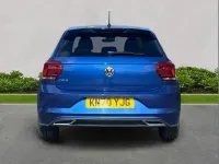Begagnad VW Polo R-line 115 HK (84 kW) 2020 Blå Halvkombi