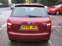 Used Skoda Fabia 2008 Red Hatchback