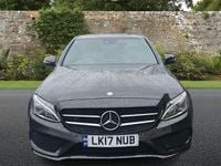 Used Mercedes C250 AMG Line Premium Plus 204 HP (150 kW) 2017 Black Sedan