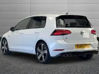 Used VW Golf VII R 300 HP (220 kW) 2019 Pure white Hatchback
