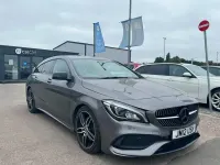 Used Mercedes CLA220 AMG line 177 HP (130 kW) 2017 Grey Coupe