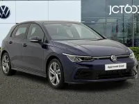Used VW Golf VIII R-line 150 HP (110 kW) 2023 Blue Hatchback