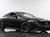 Used Mercedes E300 AMG line 245 HP (180 kW) 2019 Black Coupe