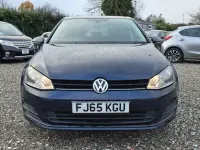 Used VW Golf VII 2015 Blue Hatchback