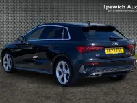 Used Audi A3 S-Line 108 HP (79 kW) 2023 Black Sedan