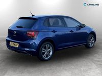 Used VW Polo Match 80 HP (58 kW) 2021 Blue Hatchback