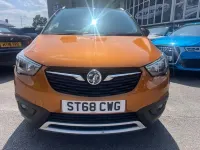 Used Vauxhall Crossland X Elite 81 HP (59 kW) 2018 Orange SUV