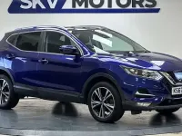 Used Nissan Qashqai N-Connecta 116 HP (85 kW) 2017 Blue SUV