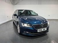 Used Skoda Superb SE L Executive 190 HP (139 kW) 2016 Blue Hatchback
