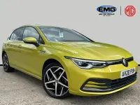 Used VW Golf VII Style 150 HP (110 kW) 2020 Yellow Hatchback