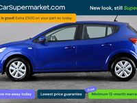 Used Dacia Sandero Expression 91 HP (66 kW) 2024 Blue Hatchback