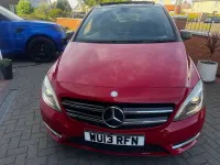 Used Mercedes B200 2013 Red MPV