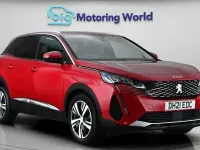 Used Peugeot 3008 Allure Premium 131 HP (96 kW) 2021 Red SUV