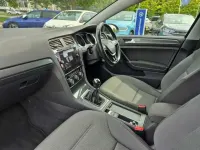 Used VW Golf VII Match 115 HP (84 kW) 2019 Blue Hatchback