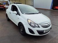 Used Vauxhall Corsa 95 HP (69 kW) 2014 White Van