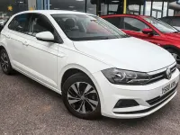 Used VW Polo SE 95 HP (69 kW) 2018 White Hatchback