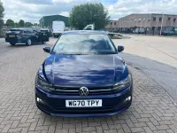 Begagnad VW Polo United 95 HK (69 kW) 2020 Blå Halvkombi