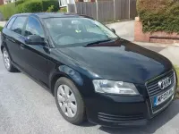 Used Audi A3 105 HP (77 kW) 2009 Black Hatchback