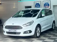Used Ford S-MAX Titanium 180 HP (132 kW) 2017 White MPV