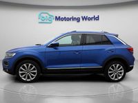 Used VW T-Roc SEL 150 HP (110 kW) 2021 Blue SUV