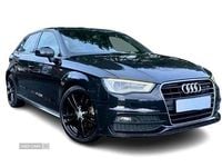 Used Audi A3 S-Line 2016 Black Hatchback
